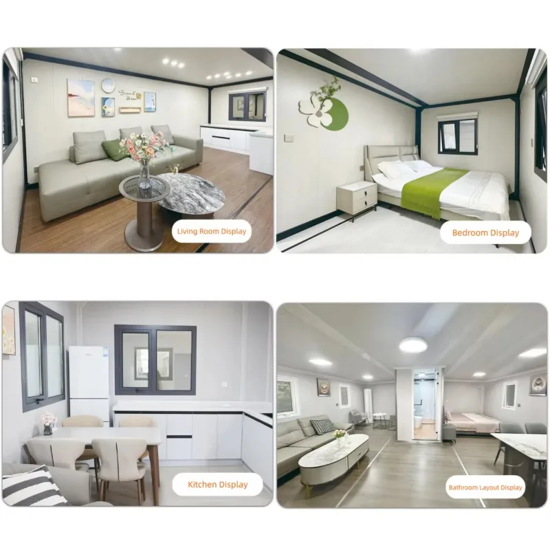 Villa prefabbricata personalizzata all'ingrosso Casa pieghevole Contenitore Casa Contenitore Casa Case personalizzate private prefabbricate