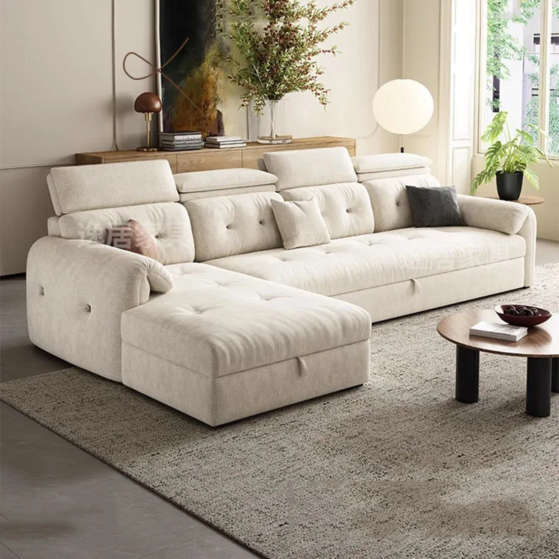 

Minimalist Living Room Sofas Bed Sectional Family Relaxing Storage Sofa Beds Retractable Multifunctional Divano Letto Furniture