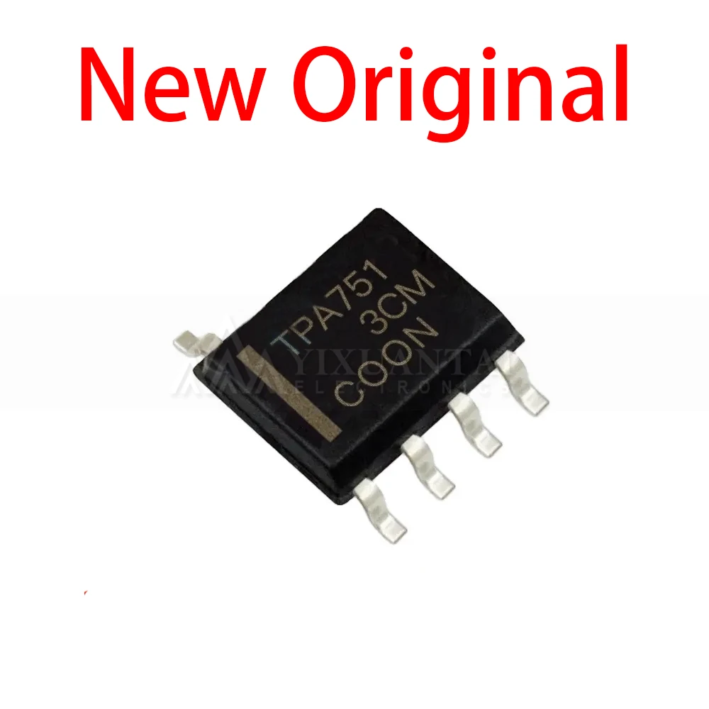 10pcs SOP8 SMD TPA751DR TPA751D TPA751 SOP-8