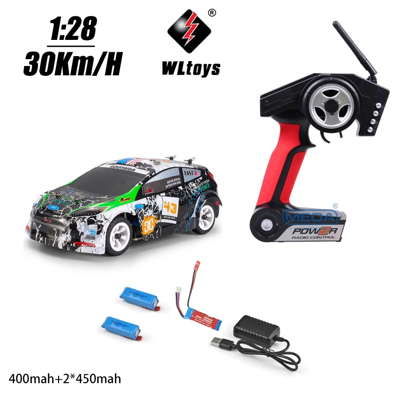 Wltoys rc 1/28 30キロ/hで284131 K989アップグレードlcdリモート制御