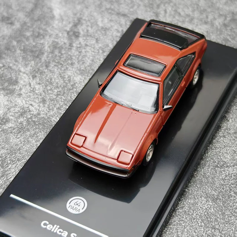 Diecast 1:64 Scale 1984 Celica Supra Simulation Alloy Car Model Static Display Collectible Toy Gift Souvenir Decoration
