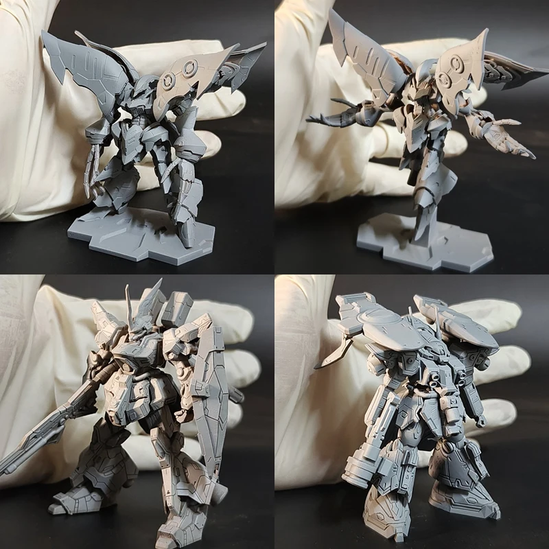

7CM Neo Zeon Gaoda Qubeley Gouf Unpainted Unassembly 3D Print Diy Mini High-precision Robot Model Gk Full kit Vol.03