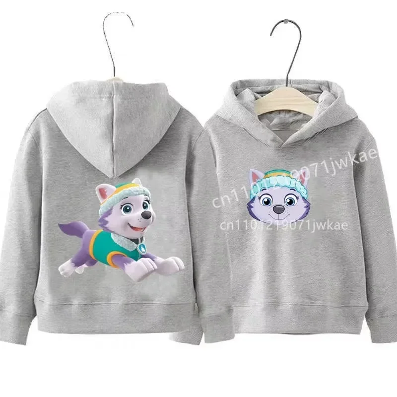 PAW Patrol – Kapuzenpullover mit Vorder- und Rückseitenmuster für Kinder, Kleinkinder, Jungen und Mädchen, lässiger Pullover, weiches und bequemes Oberteil. – Detail 3