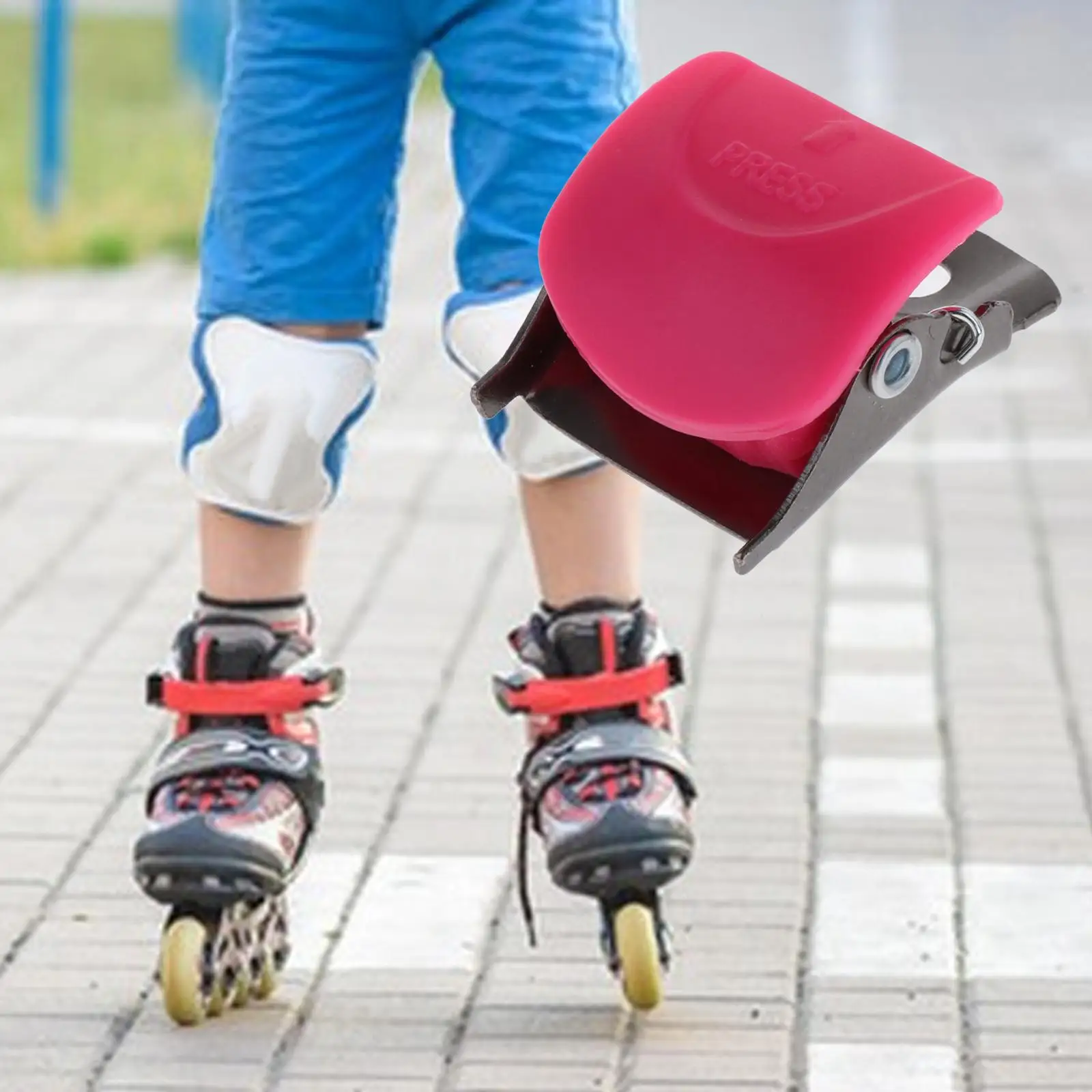 Pince de sangle de patins à roulettes, clip de ceinture de patins à roulettes, pièces de réparation de sangles de chaussures de patinage de qualité supérieure, 2 pièces