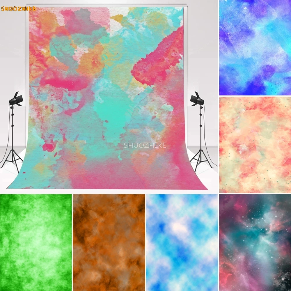 

Abstract Texture Colorful Backdrop For Photography Adult Kids Portrait Wedding Newborn Professional Photo Background Props