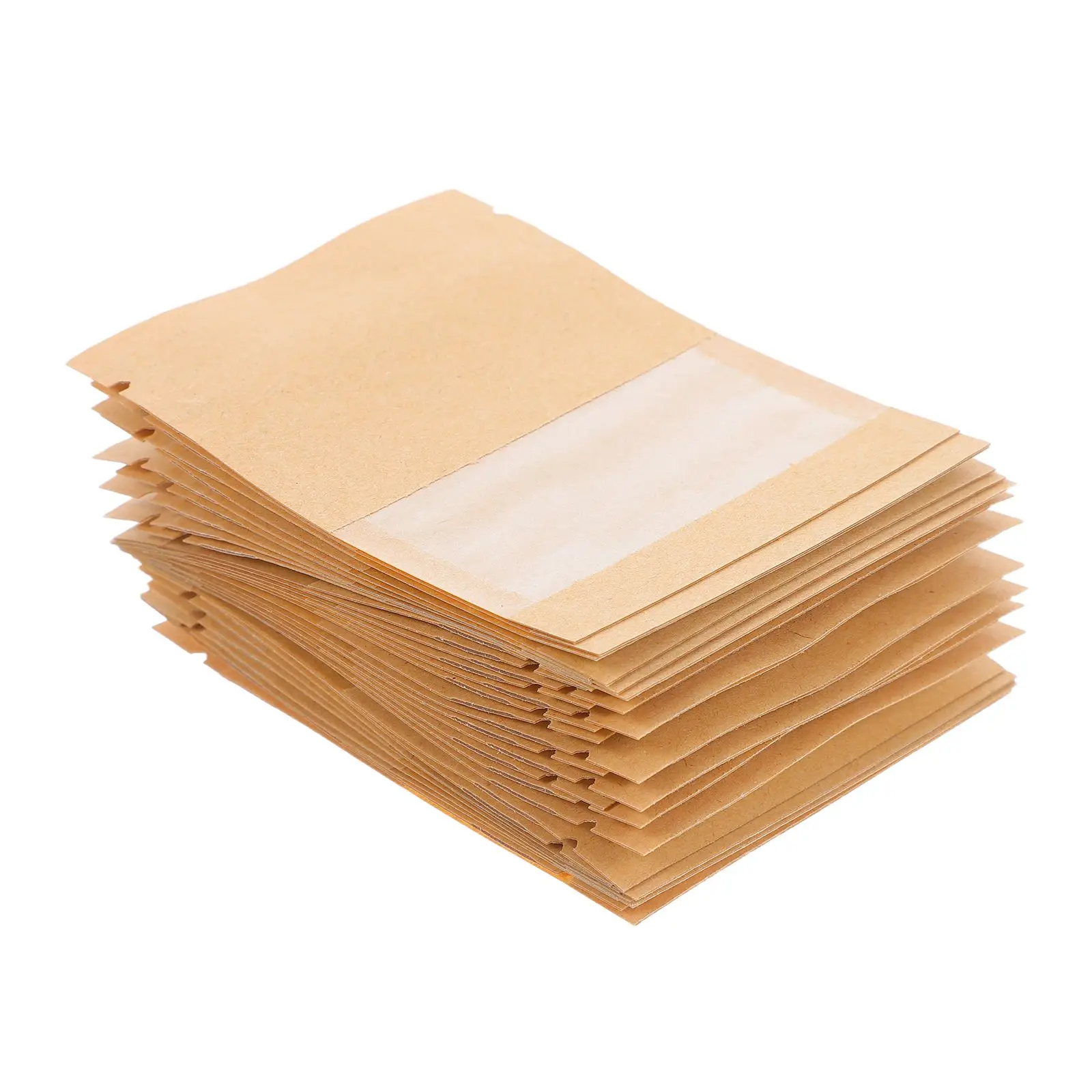 

100 Pcs Seeds Envelopes Khaki Paper Garden Storage Small Sealable Waterproof Vegetable Flower Seed Holders Bags