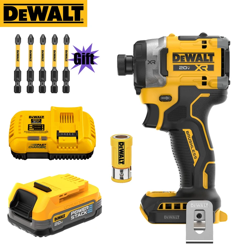 dewalt chave eletrica sem fio impact driver versao atualizada combinacao versao atualizada combinacao 20v 17ah conjuntos de baterias dcf860 dcbp034 dcf850 01