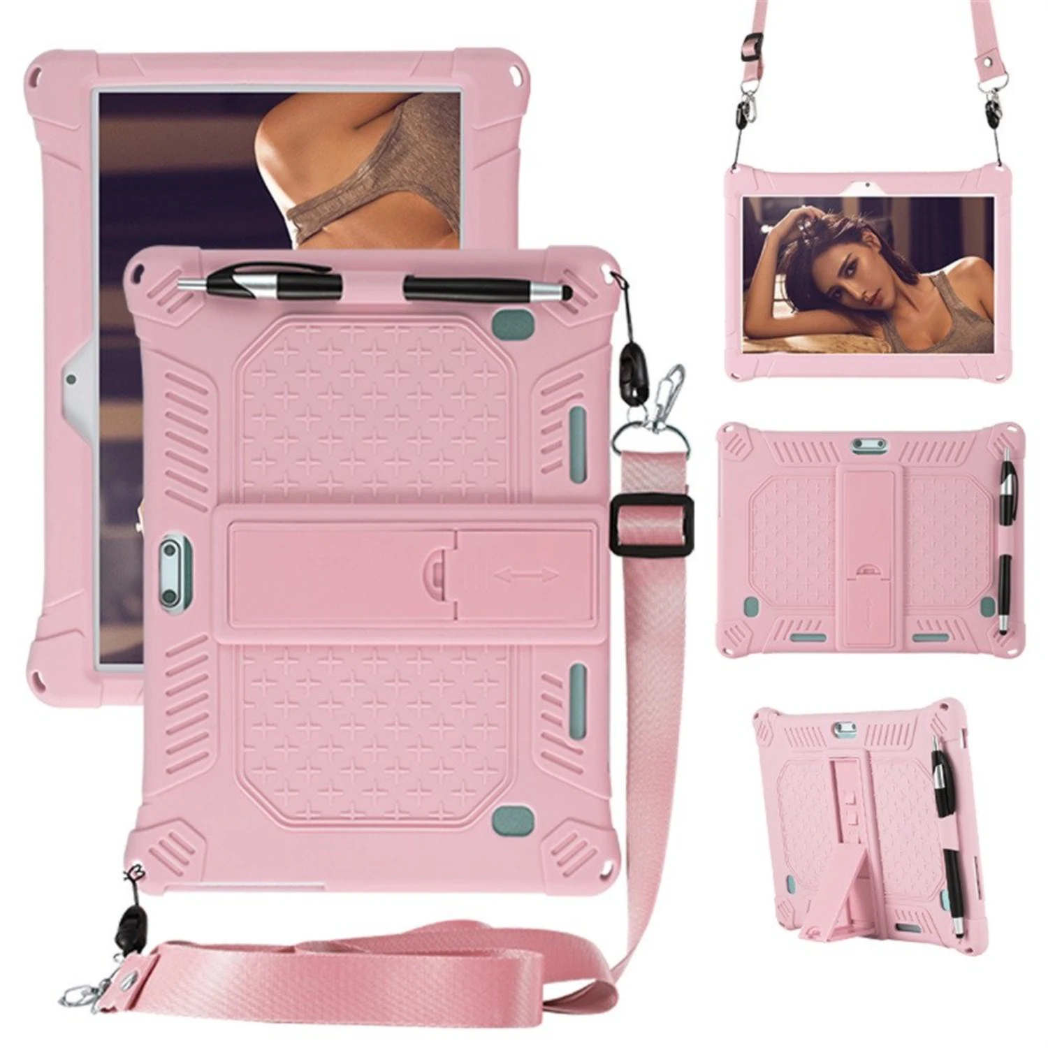 Universal Shockproof Silicone Cover Case for Android Tablet PC