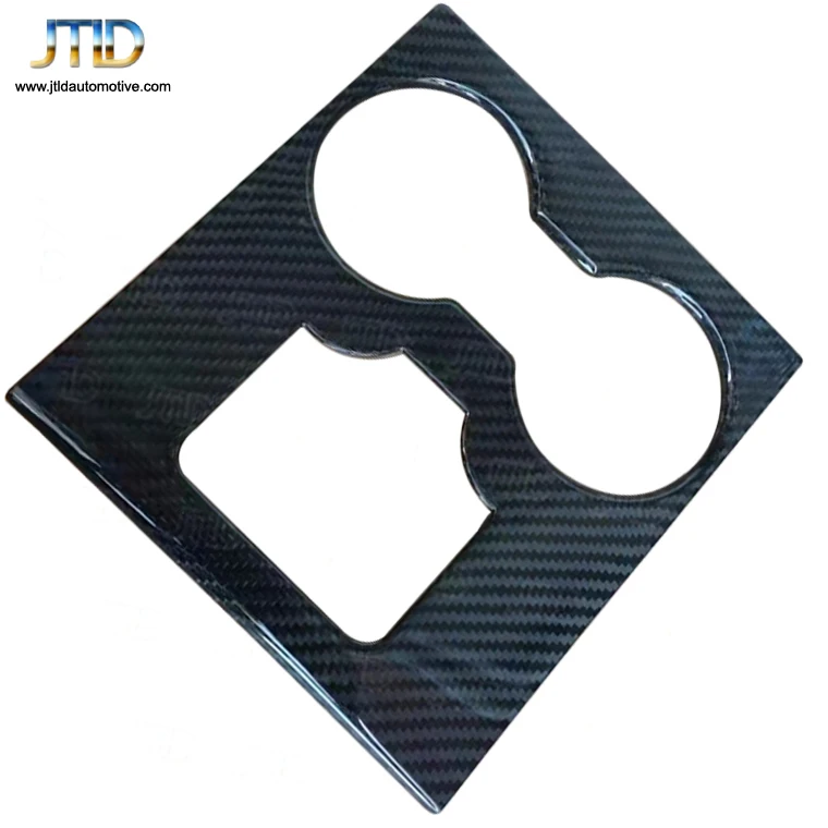 Hochwertige Rücksitz-Getränkehalter aus echtem Carbon für Tesla Model 3 ab 2016