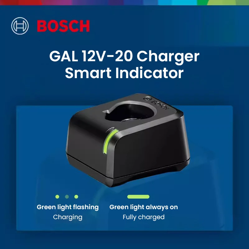 Bosch Charger Compatible with Bosch 12V Li-ion Power Tools