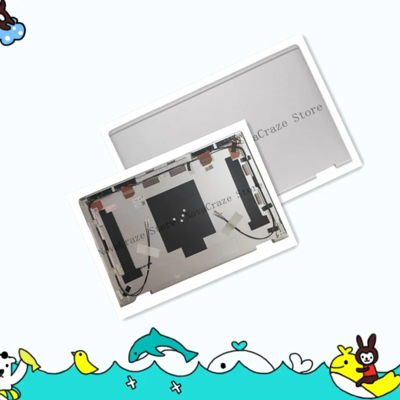 

New For EliteBook X360 1030 G3 1030 G4 LCD Back Cover Rear Lid Silver 13.3"