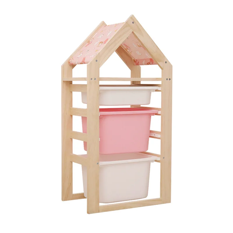 

Four Layers Baby Indoor Bookshelf Plastic Storage Box Cabinet Children Toys Storage Book Shelf Bookcase Kids Furniture Cartoon
