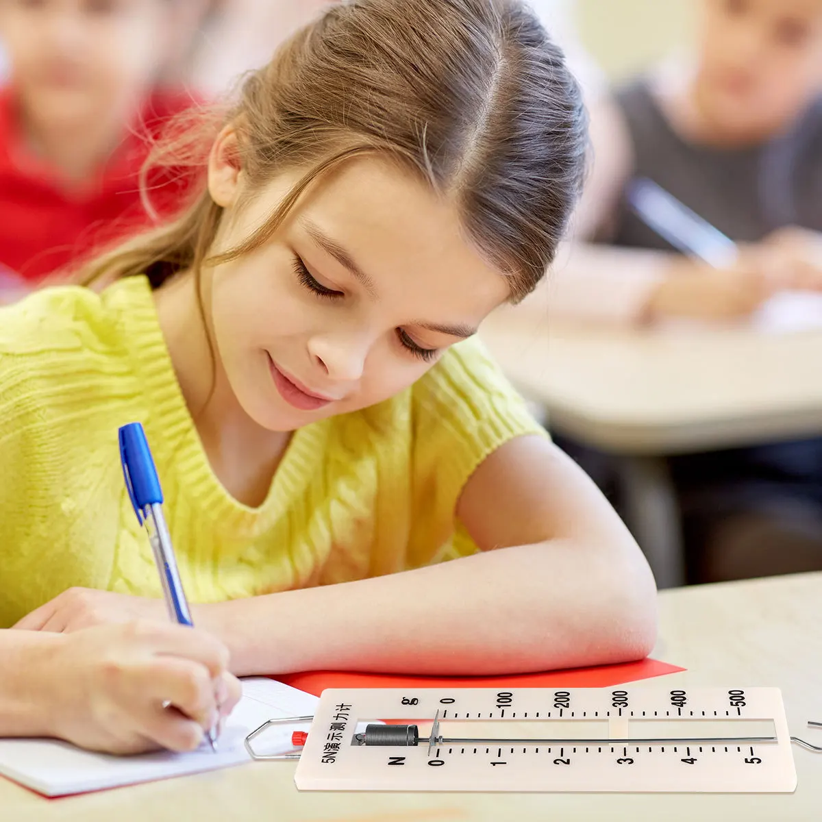 

1Pcs Spring Dynomometer Dual Scale Durable Physical Mechanics Experiments Laboratory Tool for Weight Force Measurement Teaching