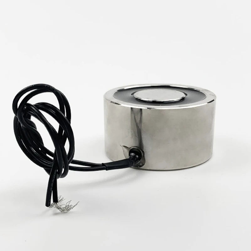 1pc Holding Magnets Solenoid DC 12V 24V Electromagnet P50(50mm Dia. 27 30 50mm Height) P59(59mm Dia. 34mm Height) 55KG 60KG 70KG