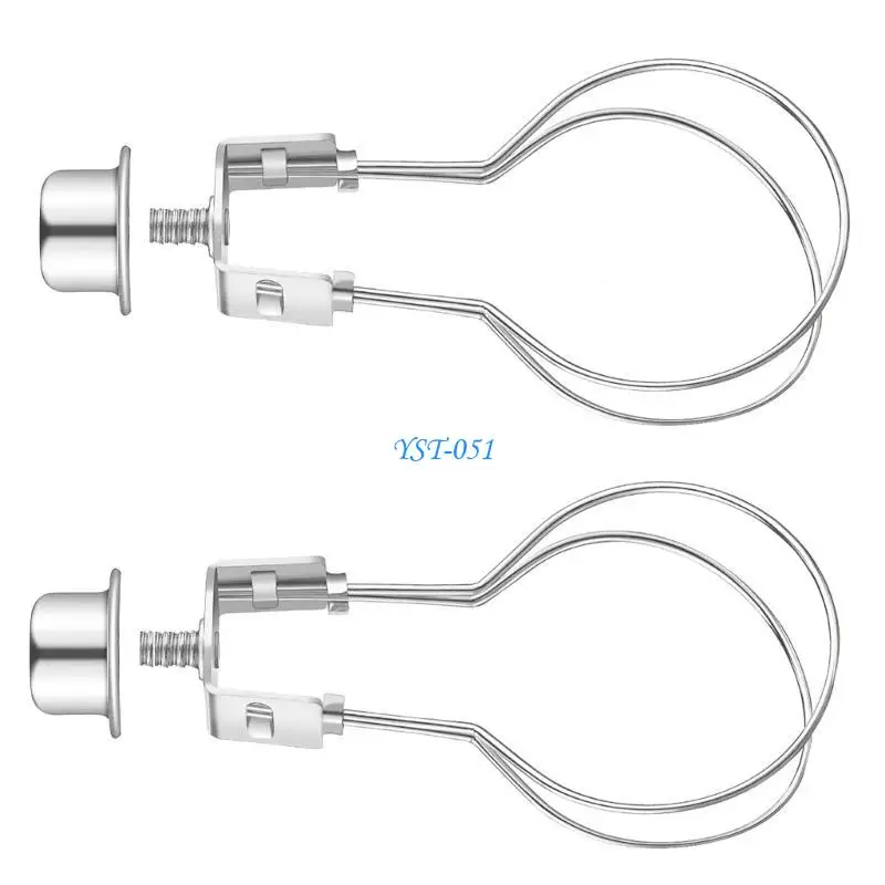 

E15A 2PCS FAND THED STADE CLIP на абажур адаптер Bulb Lab