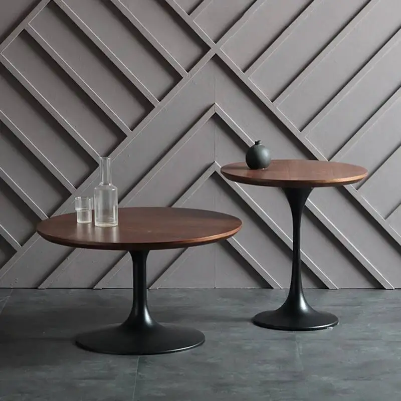 

Tea Wooden Minimalist Space Saving Desk Dining Living Room Cafe Table Furniture Desk Coffee Tables For Living Room Furniture