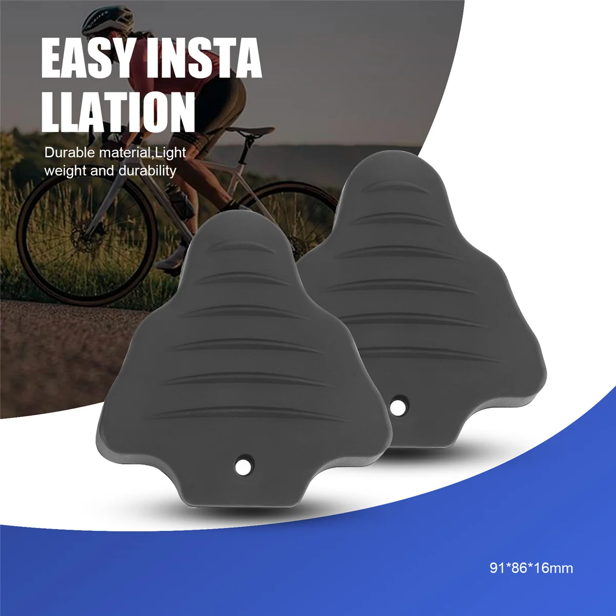 Road Bike Cleat Covers Bicycle Shoe Clipless Protector Fits Look Road Cleats Cover For Shimano Spd-Sl Pedal Systems HOT