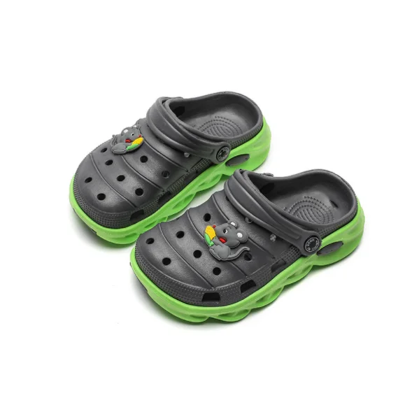 2023 NEW DIY BOY TODDLER KIDS SUMMER GARDEN CAVE SHOES MULES CLOGS SANDAL BEACH SLIPPERS EU24 25 26 27 28 29 30 31 32 33 34 35