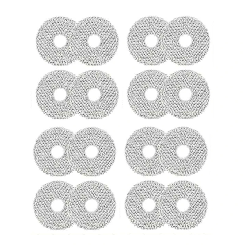 16 قطعة خرقة التنظيف لاستبدال أجزاء المكنسة الكهربائية الروبوتية Xiaomi X20+/X10+ / X20 Plus/X10 Plus