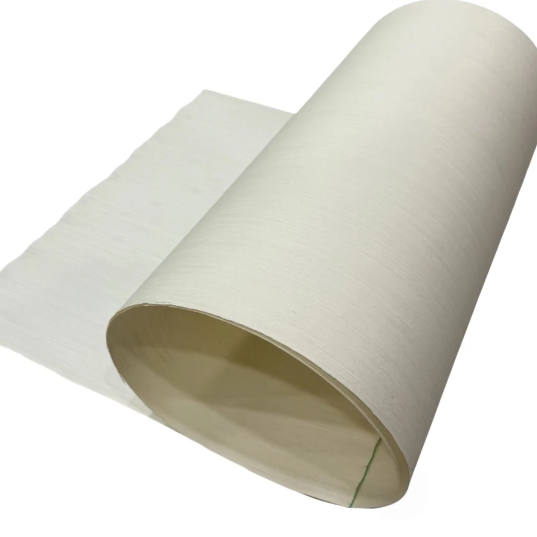 Length:2.5meter W:580mm Thick:0.4mm White Tech Wood Veneer Sheet Home DIY Projects Speaker Car Interior Trim Cabinet Veneering