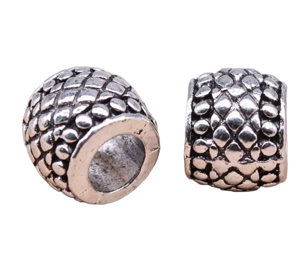 

10pcs 9mm Vintage spacer beads for jewelry handmade Zinc Alloy metal HW2901