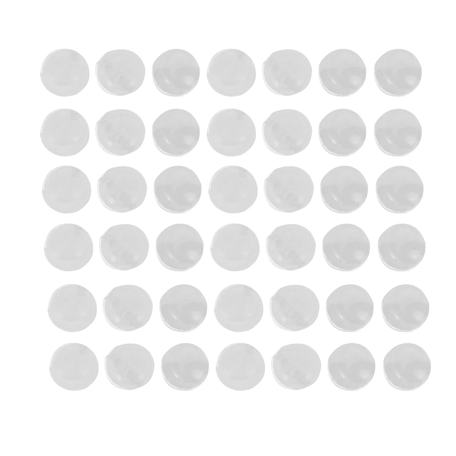 

100pcs Silicone Cushions Shockproof Anti-Slip Bumpers Drawer Elastic Cabinet Cushion Pads Cabinet Cushion Pads