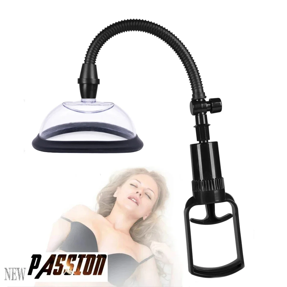 Breast Massage Nipple Stimulator Enlarge Vacuum Pump Cover Adult Sex Toys Women Pussy Pump Vagina 110/130mm Clitoris Sucker