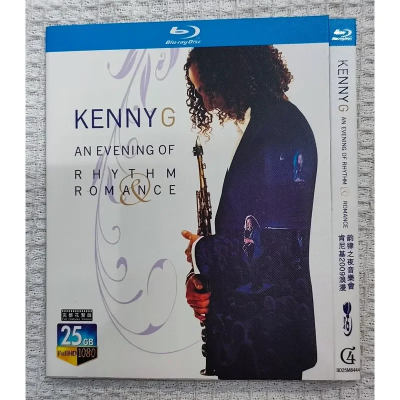 Kenny G New Concert Blu-ray Disc High Definition Live Performance Music Video Collection