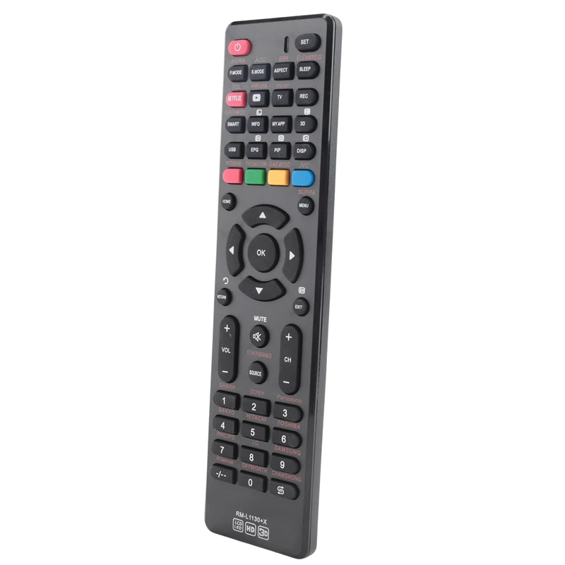 Y16A Rm-L1130 +X TV Remote Control Universal for AKIRA AOC BBK ELENBREG PRIMA OPENBOX THOMSON DAEWOO JVC Smart Tv