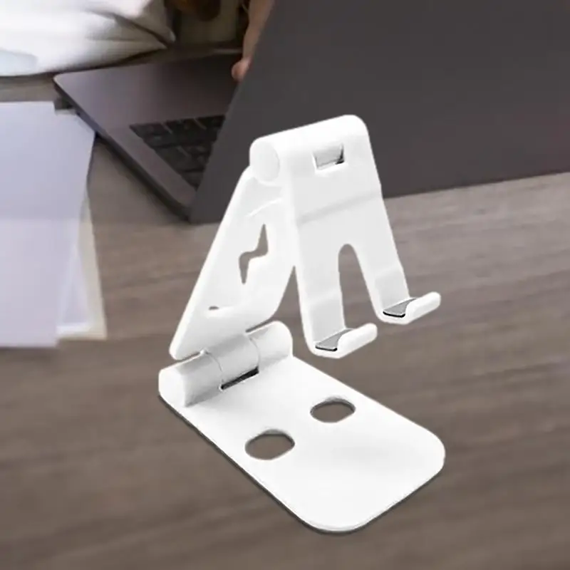 Portable Folding Phone Holder Universal Adjustable Durable Plastic Desk Mobile Phone Stand For Tablet Smartphone Support Bracket