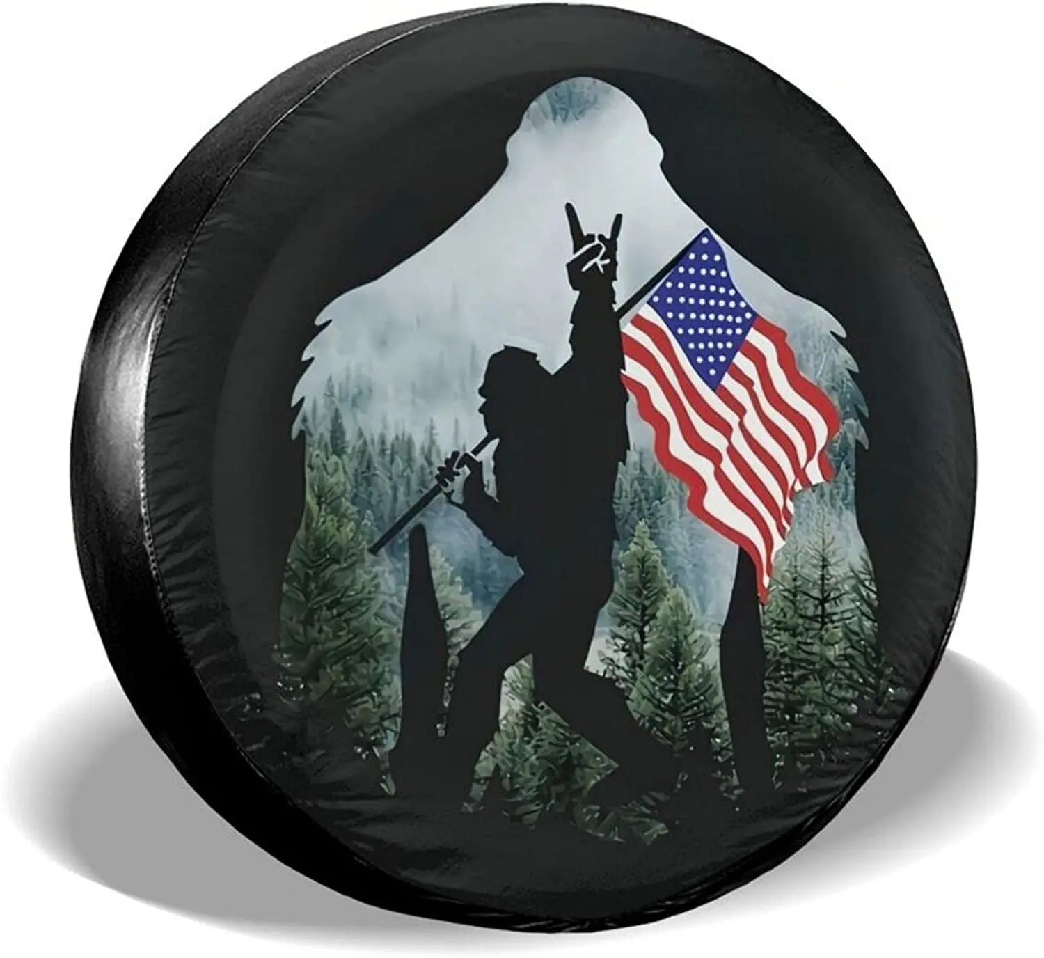 

Spare Tire Cover 14 15 16 17 Inch Wheel,Waterproof DustProof Wheel Tire Cover Fit for All Cars Travel Trailer Camper Custom