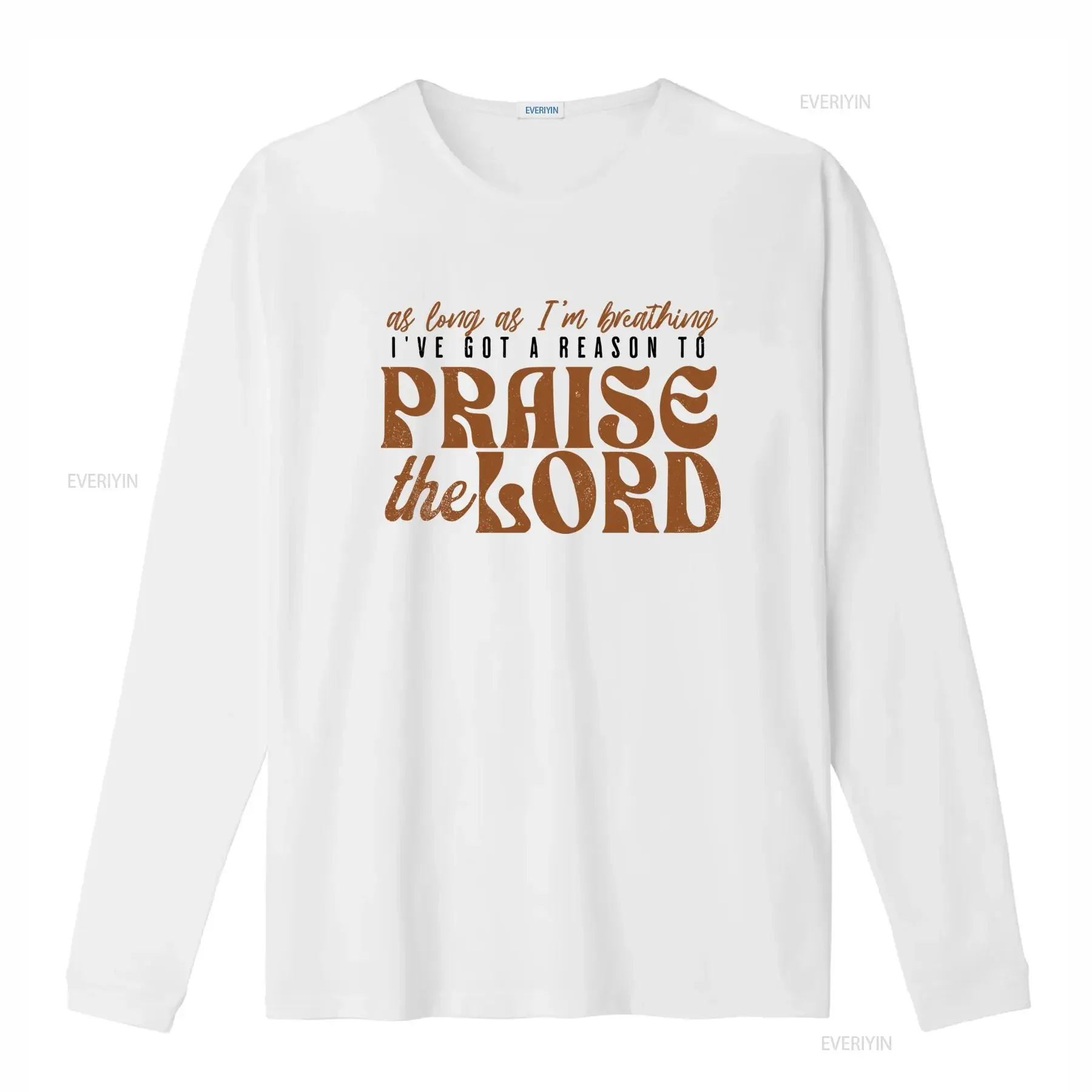 Vintage Retro Christian Faith Praise The Lord Slogan Print Casual T Shirt vintage Washed Breathable Unisex homme Comfortable