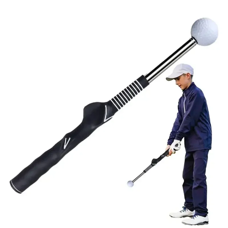 Golf Swing Practice Stick Telescopic Golf Swing Master Training Aid Posture Corrector Practice Golf Exercise