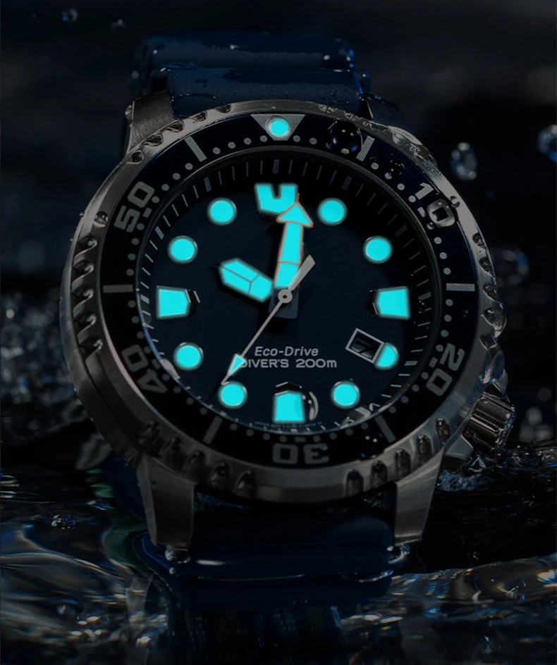 Fashion Brand Sport Watch Men for Citizen BN0150 Eco-drive Series Waterproof Design Male Clock Silicone Band Quartz Wristwatch