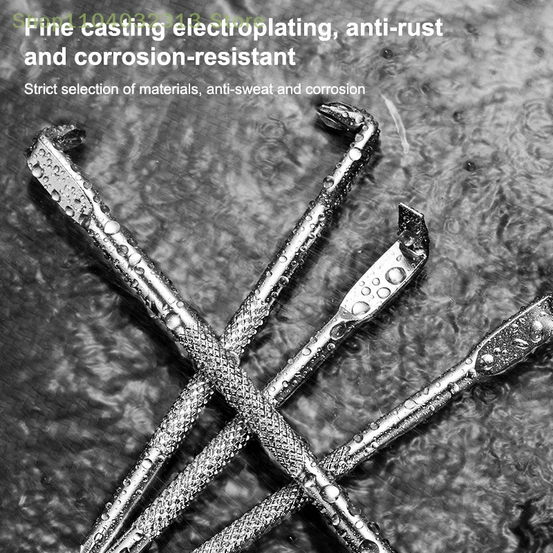 High Torque L/S-Shaped Double Head Screwdriver Mini Small Cross High Hardness Screwdriver for Precision Electronics