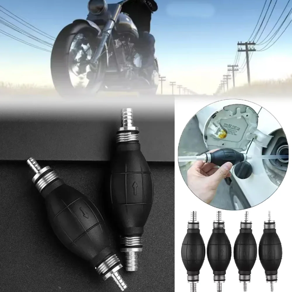 

Fuel Pump Rubber Manual Liquid Oil Transfer Pump Petrol Diesel Hand Primer Bulb for Car Marine Outboard