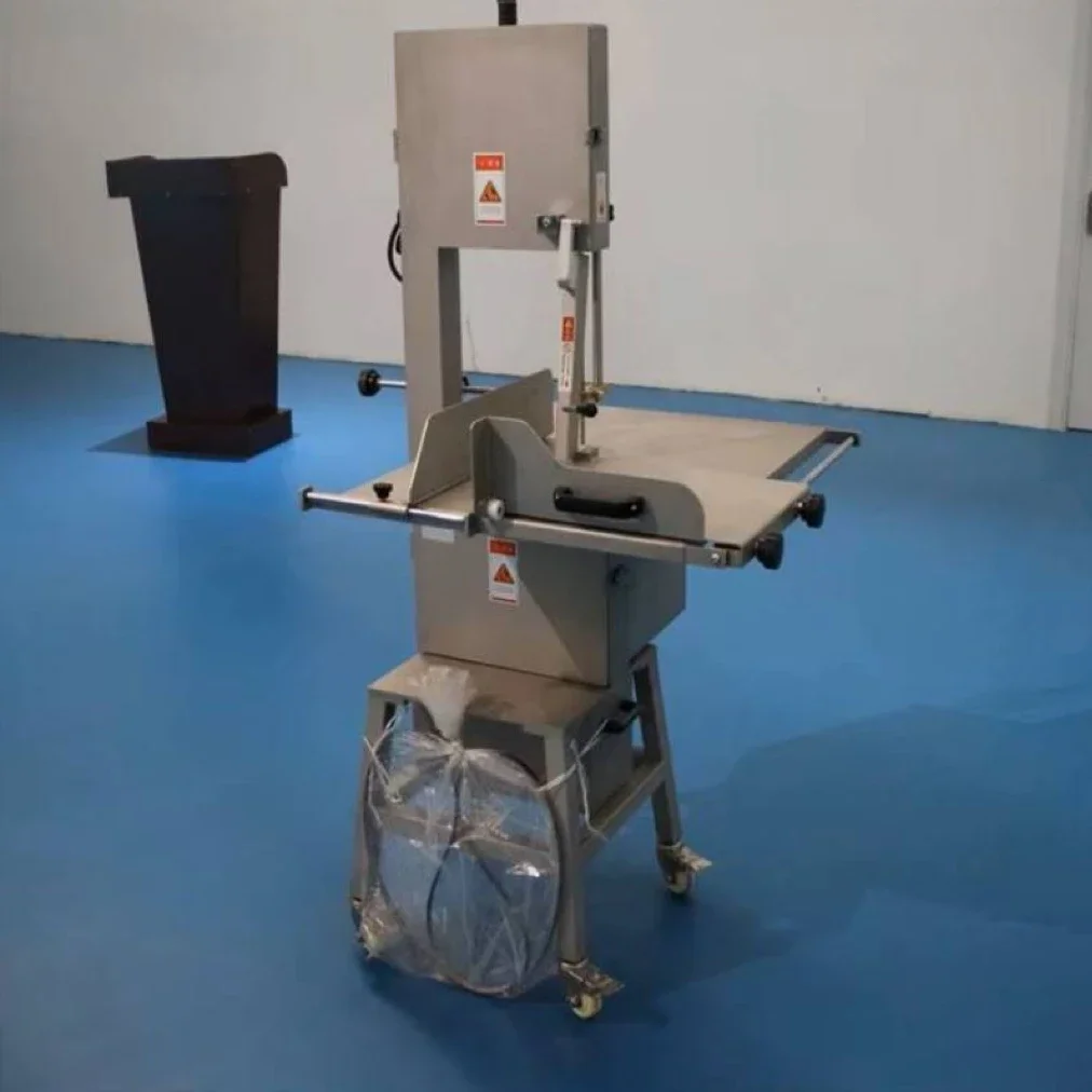 Stainless steel electric bone saw for meat cutting slaughterhouse processing