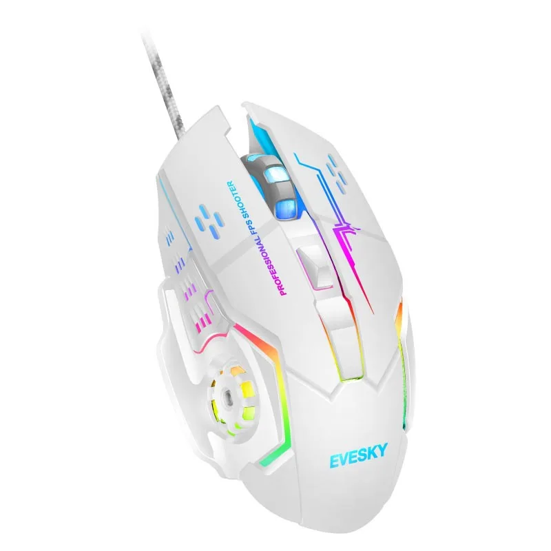 

RGB Wired Luminous Desktop Laptop Computer Home Office E-Sports Game USB Mouse