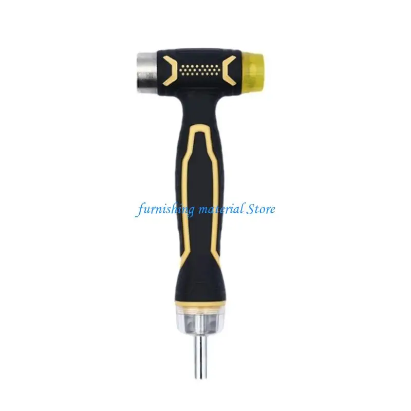 

Y5GD Multifunctional Hammer Double Purpose Hammer Screwdriver for Striking Prying