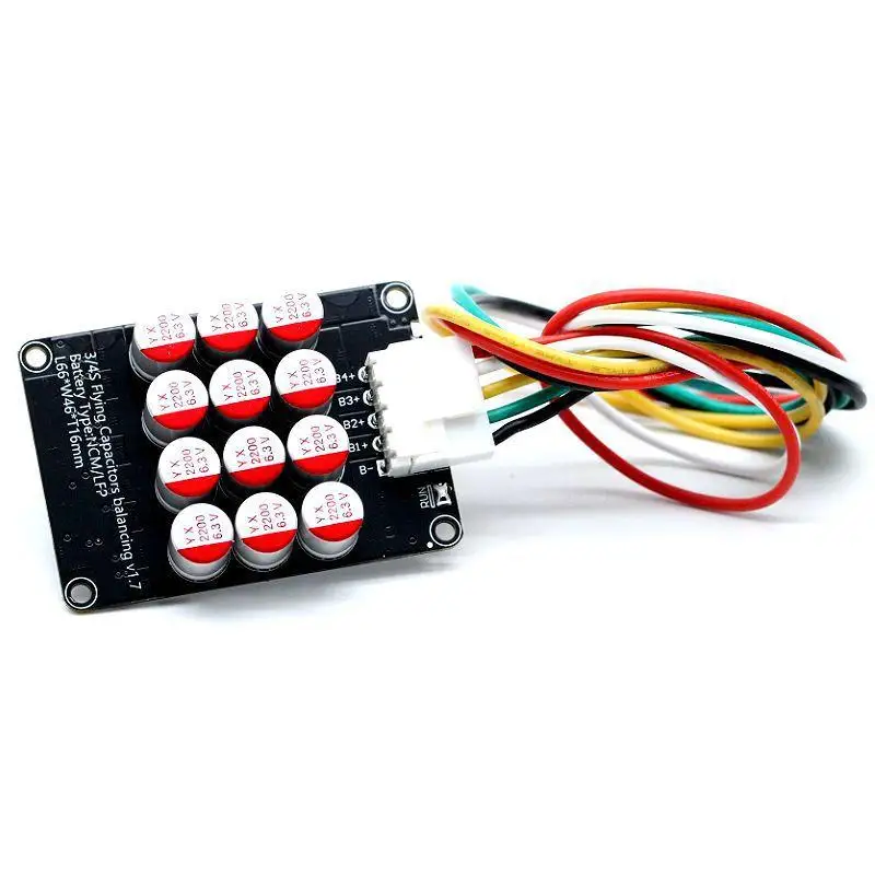 [C] 4S 5A Lithium Battery Equalizer Active Balancer Li-Ion Lifepo4 Battery Energy Capacitor Battery Pack Energy Transfer