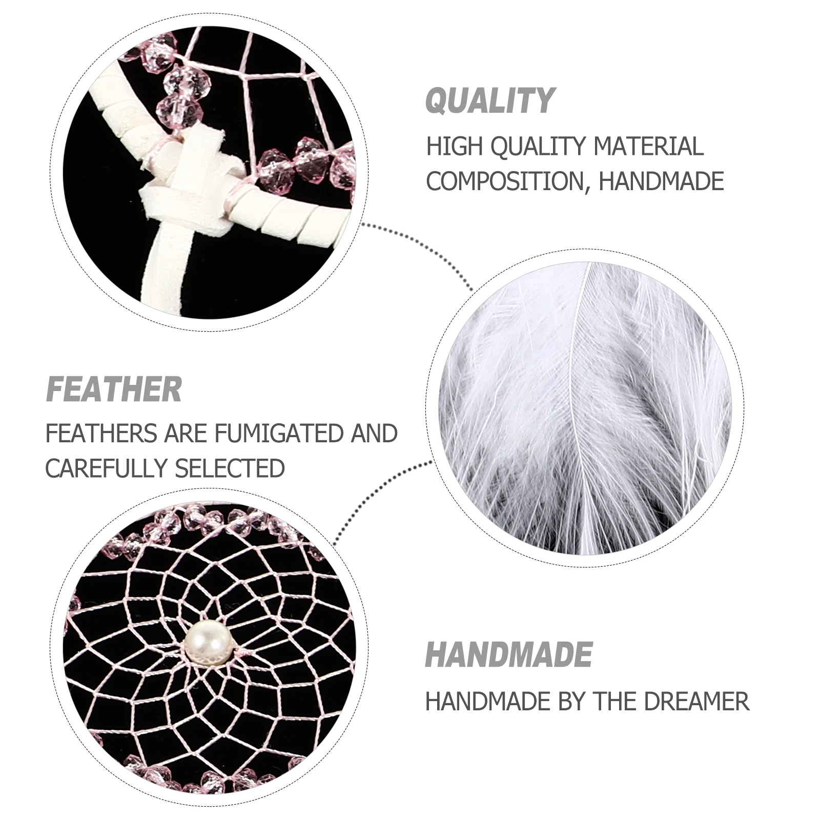 

1Pcs Dream Catcher Pendant Chic Hanging Wall Art Decoration Creative Birthday Gift Room Ornament Dream Catcher