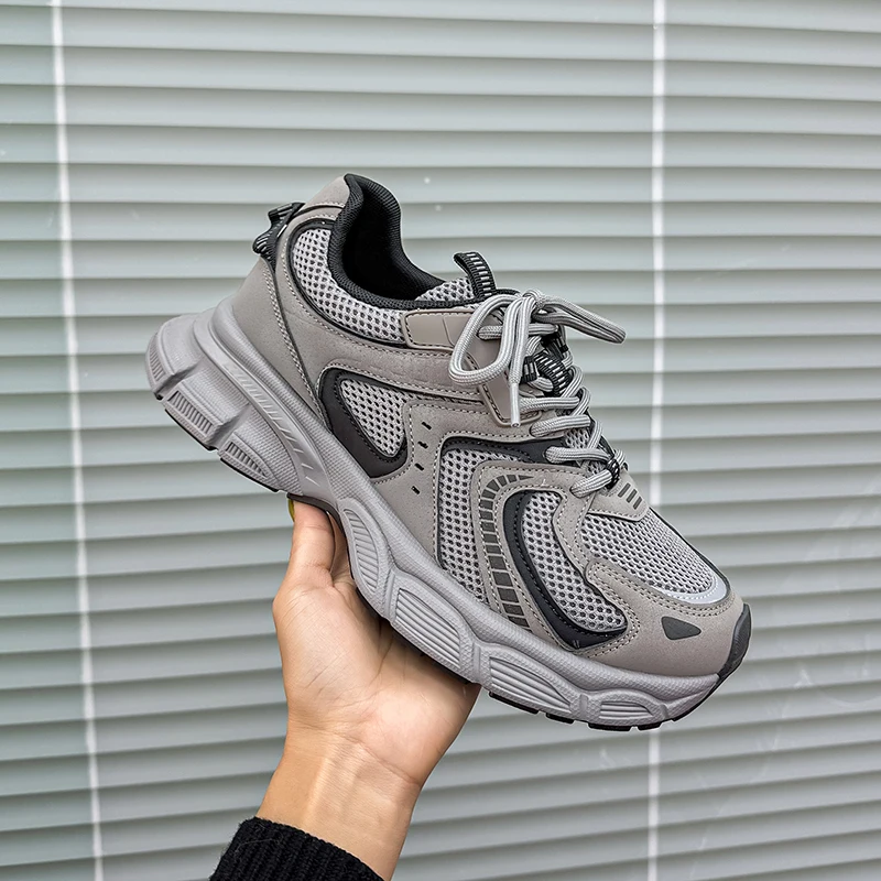 

Мужские легкие кроссовки 2026: дышащие сетчатые кроссовки для ходьбы, нескользящие, удобные, для спорта и активного отдыха