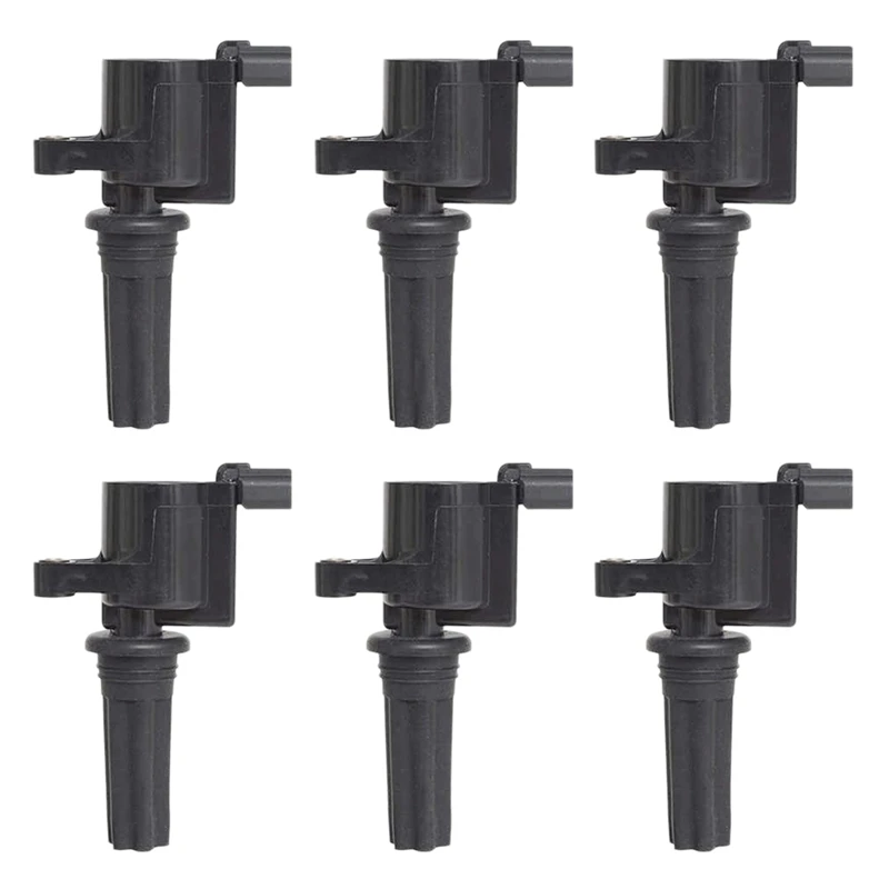 

6Pcs Car Ignition Coil For Lincoln LS 2000-2005 Jaguar S-Type 3.0L 2000-2002 FD496 2W4Z-12029-AA