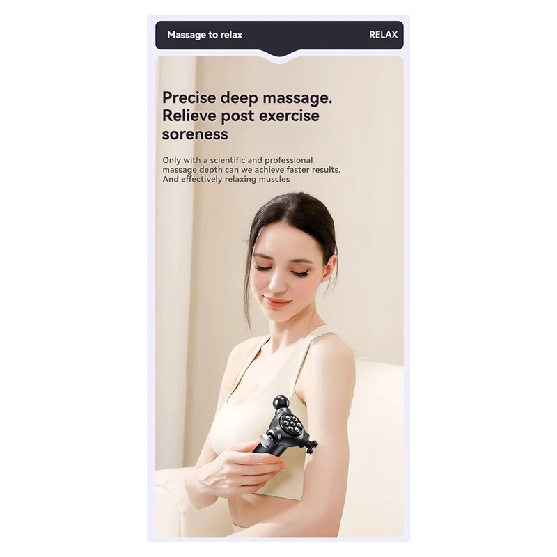 

Electric Three Head Multifunctional Fascia Instrument Massager AJAS