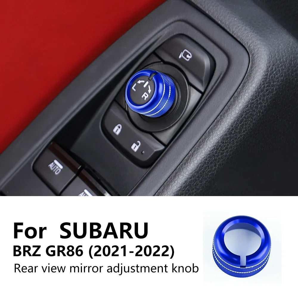 For Toyota GR86 Subaru BRZ 2021 2022 2023 2024 Covers Air Conditioner Outlet Metal Knob Cover Interior Car Accessories Trim