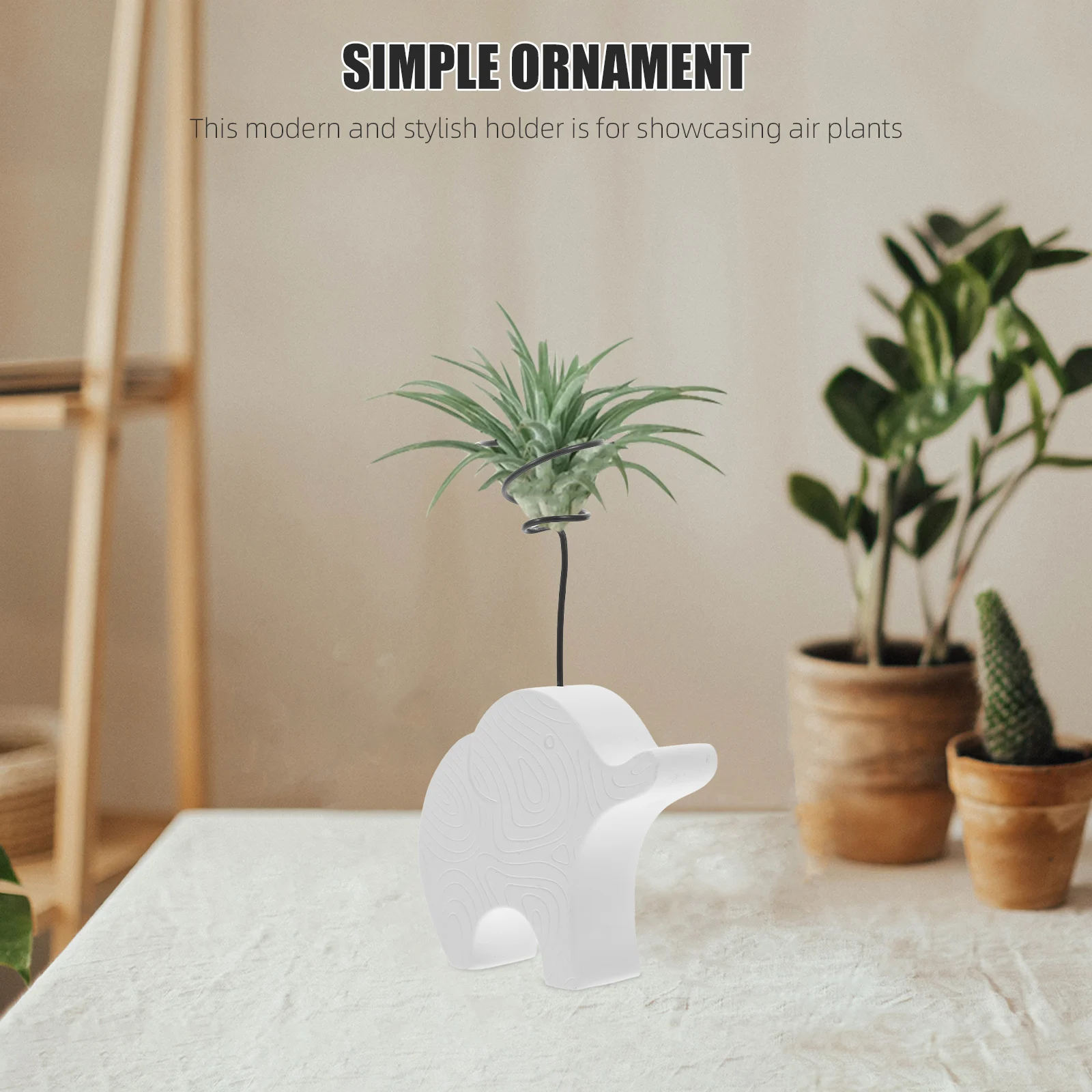 ที่วางต้นไม้ปูนซีเมนต์ดีไซน์สร้างสรรค์สำหรับต้นไม้เขตร้อน ตกแต่งสวนในร่มสไตล์โมเดิร์นมินิมอล ชั้นวางโชว์สำหรับโต๊ะทำงานในสำนักงาน