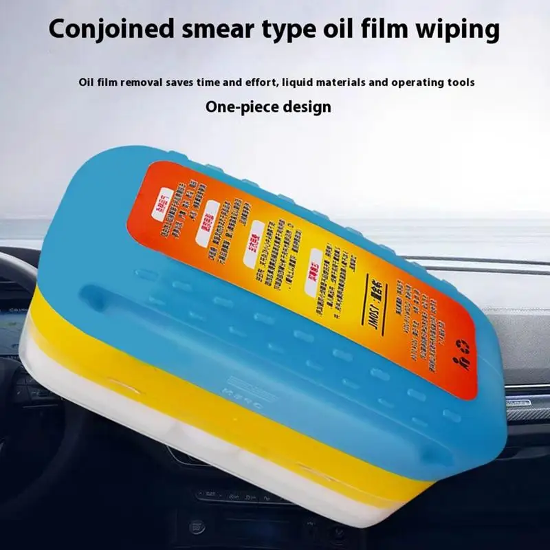 Automotive Oil Film Cleaning Brush, Auto Vidro Hidrofóbico Revestimento, Veículo Vidro Oil Film Remover, Car Wash Suprimentos, 100ml