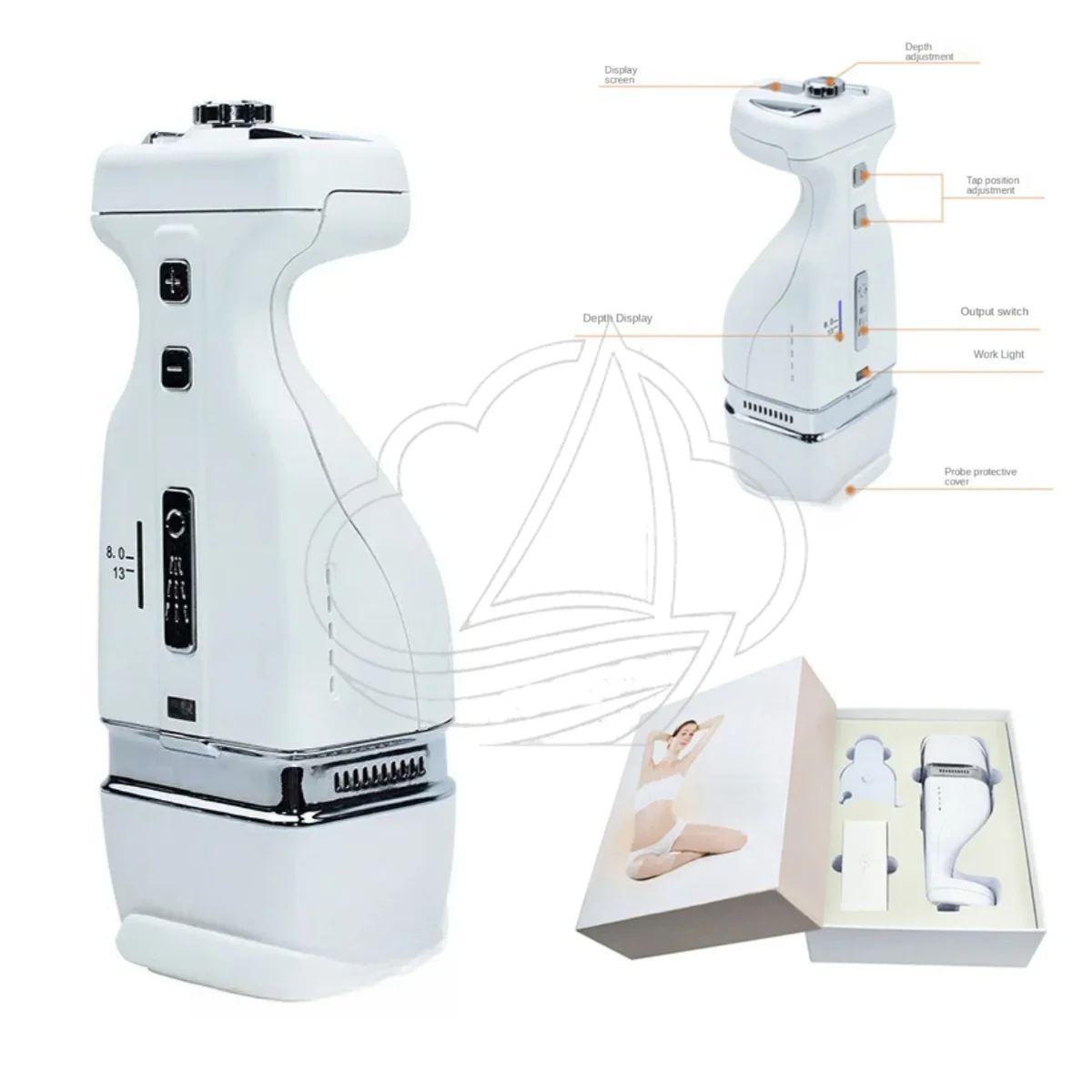 2IN1 Mini Handheld Body Slimming Massager, Portable Fat Reduction Weight Loss Device for Belly Shaping
