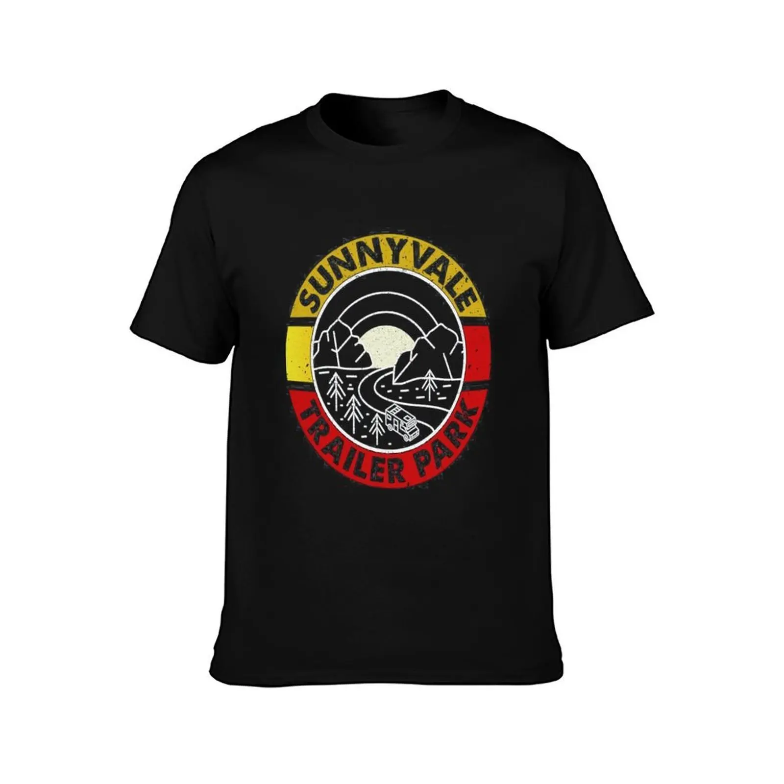 Car beautiful Sunnyvale Trailer Park art gift for fans movie T-Shirt Basic Tee Shirt for Everyday Outfit T-Shirt