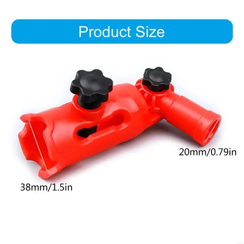 Paint Brush Extender Multi-sudut Rol Adapter Adaptor Kutuk Y4QC